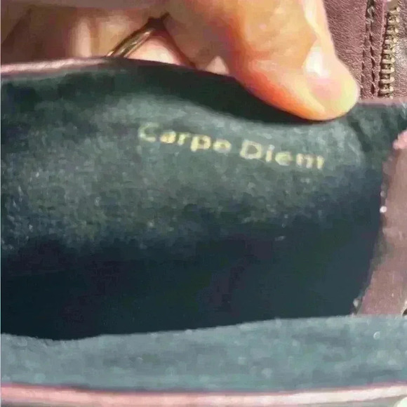 TOMS "Leila" Oxblood Leather Ankle
Boots Tassel Zip Block Heel
Women's - Picture 4 of 6